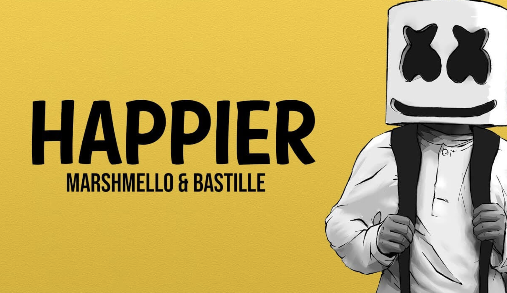 Marshmello ft. Маршмеллоу диджей Happier. Marshmello & Bastille - Happier. Счастливое маршмеллоу. Маршмеллоу обложки.